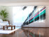Cortinas Japonesas modernas hechas a medida para oficinas, agencias, Paneles Japoneses Deslizantes a medida para bancos, Paneles Japoneses con logo para inmobiliarias y oficinas administrativas
