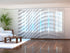 Cortinas Japonesas modernas hechas a medida para oficinas, agencias, Paneles Japoneses Deslizantes a medida para bancos, Paneles Japoneses con logo para inmobiliarias y oficinas administrativas