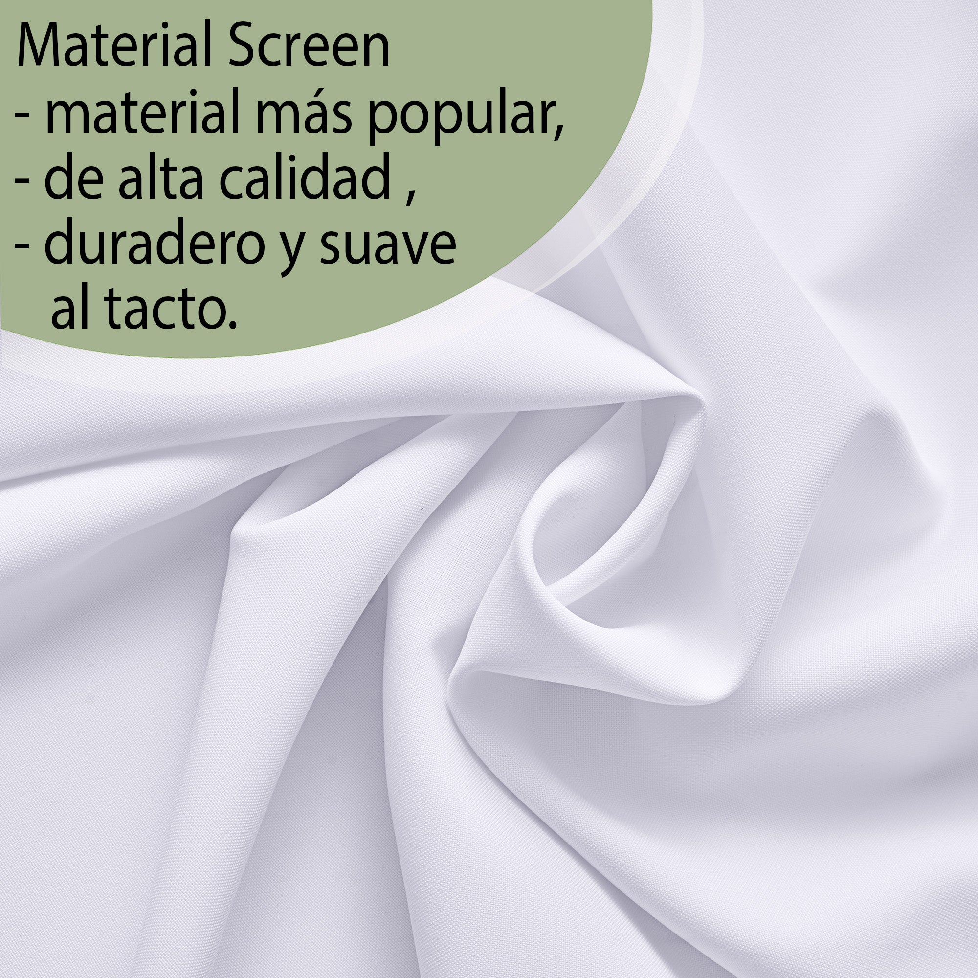 Panel Japonés Screen de Color Blanco