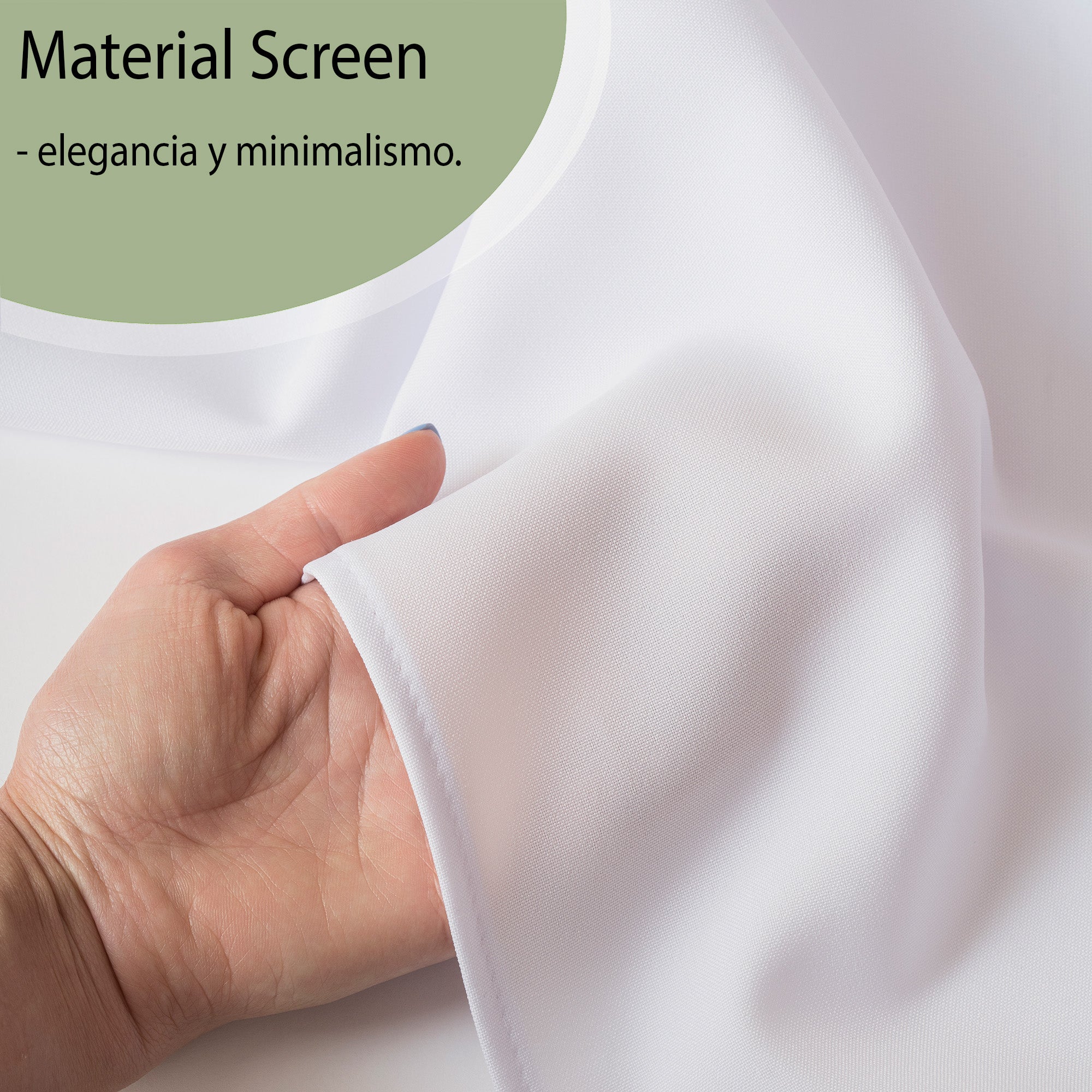 Panel Japonés Screen de Color Blanco