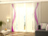 Paneles Japoneses Ondas Abstractas en Magenta y Gris