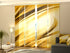 Paneles Japoneses Abstracción Moderna Color Dorado