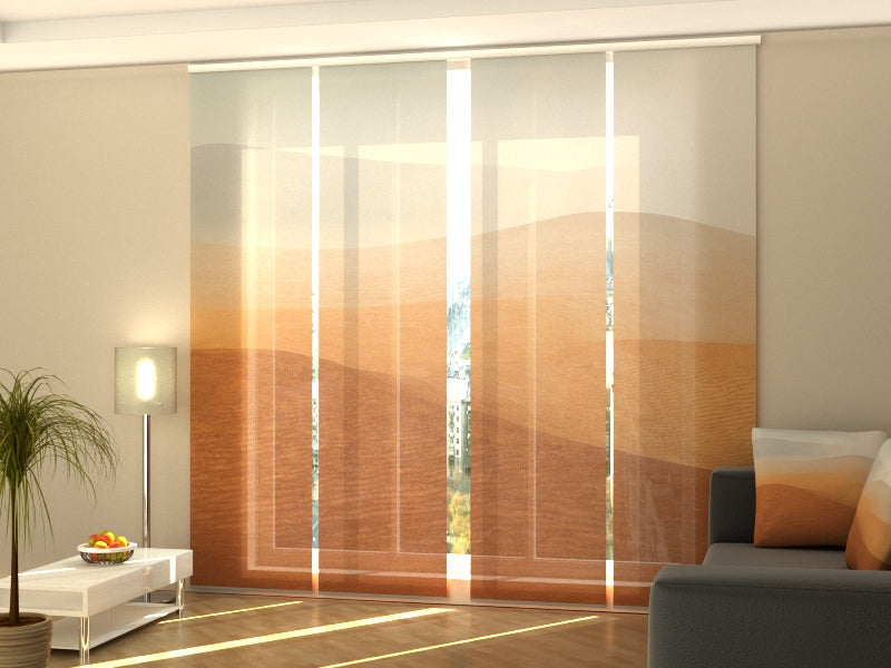 Paneles Japoneses Silencio en el Desierto del Sáhara