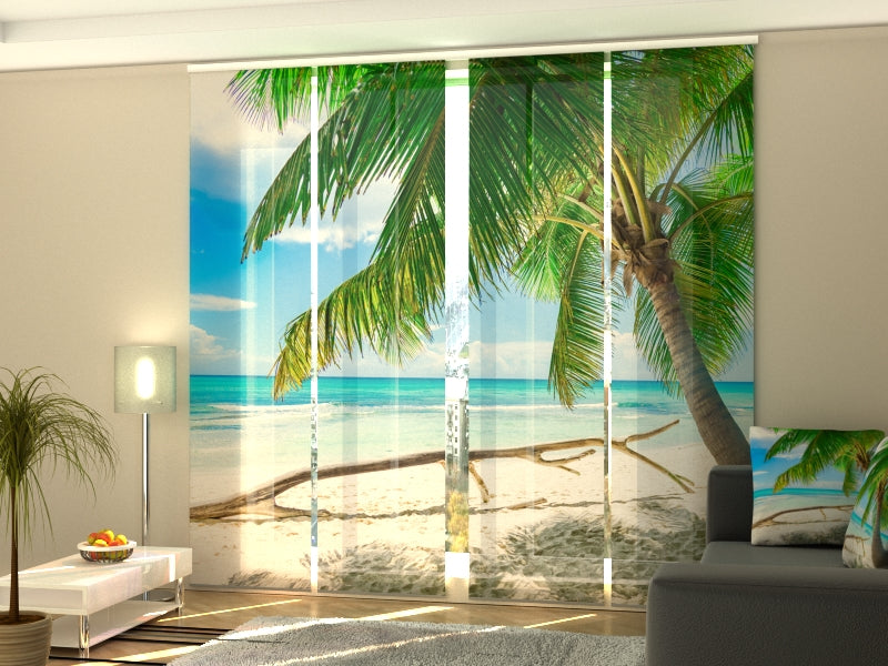 Paneles Japoneses Día Soleado en el Océano