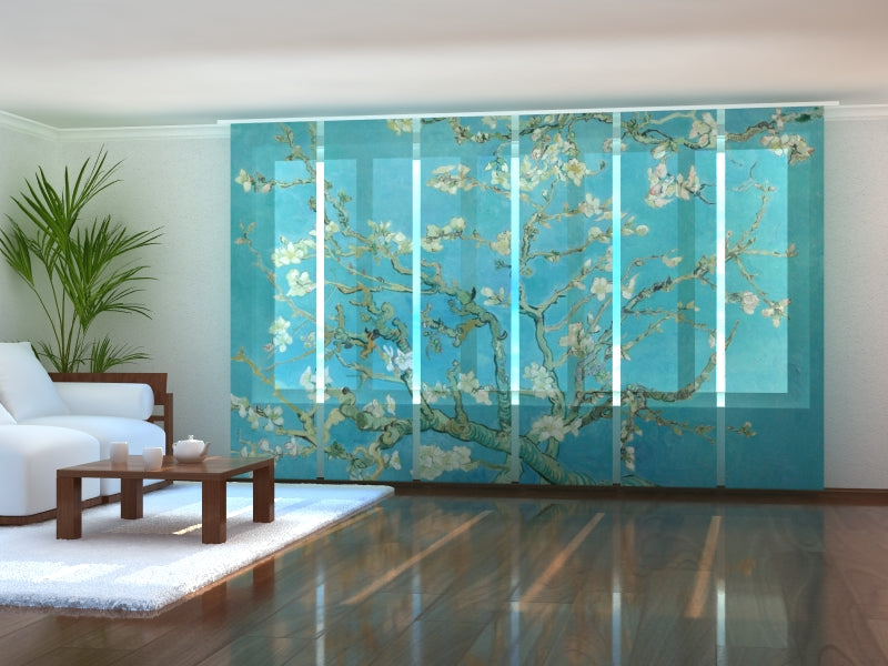 Paneles Japoneses Amandelbloesem Vincent van Gogh