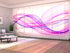 Paneles Japoneses Ondas Abstractas Moradas