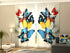 Paneles Japoneses Mariposas Coloridas