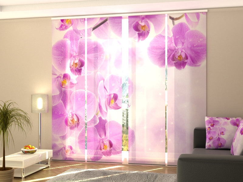 Paneles Japoneses Orquídea Estrellada