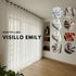 Visillo Emily Premium a medida, Efecto Lino, 8 Colores