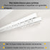 Doble Riel de Cortina, Blanco, Montado en la Pared – Tamaños personalizados, diseño moderno y elegante.