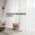 Visillo Premium Blanco, Cortina de Tul Onda, Voile Blanco, Cortina con Pliegues Pellizco, Visillo Onda Perfecta Translúcido - A Medida