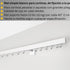 Riel de Cortina Simple, Blanco, Montado en la Pared – Hecho a Medida, Diseño Elegante y Moderno.
