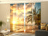 Paneles Japoneses Preciosa Puesta de Sol en Barbados