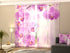 Set de 4 Paneles Japoneses con un Riel de 4 vías, Orquídea Estrellada, Medidas: 60x300 cm