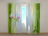 Cortina Orquídea blanca con Bambú Fresco